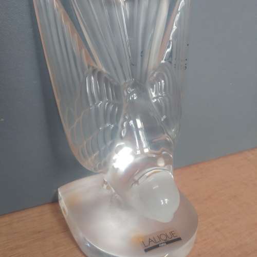 LALIQUE - Crystal Bookend BIRD 書擋小鳥雀仔 4