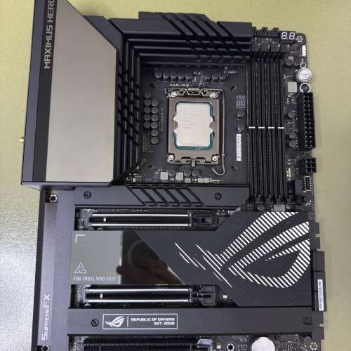 CPU Intel i9-13900K+ROG Z790 HERO