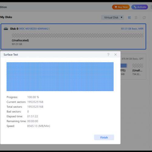 WD Blue 3.5" 1TB SATA WD10EZEX 硬碟 hard disk 7200 rpm 64MB cache