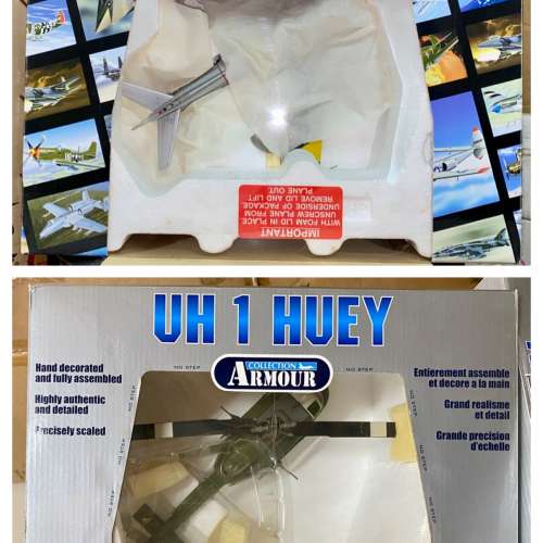 Armour Collection Diecast B11 C990 戰機 / 越戰 UH-1 Huey 直升機