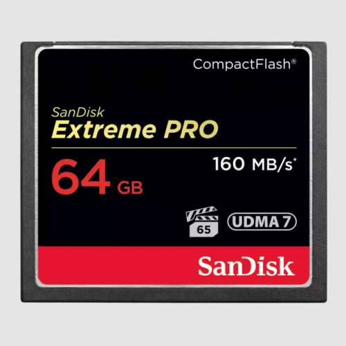 SanDisk Extreme PRO 64GB CompactFlash 記憶卡