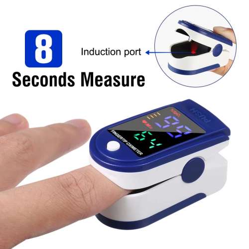 Finger Tip Pulse Oximeter with (Large Color Digital Display) (血氧/脈搏機) 自...