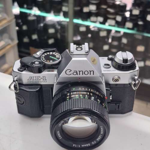 CANON AE-1P + FD 50MM F1.4 全正常
