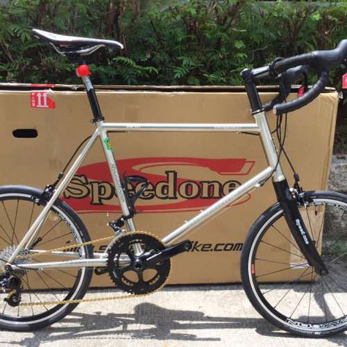 SPEEDONE R30 Mini Velo 碳前叉 20速 451 彎把小輪車