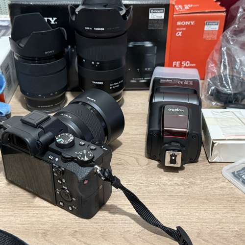 【全幅新手神級大禮包】Sony A7II 連三鏡頭 (大光圈/定焦/Kit) 100%工作正常