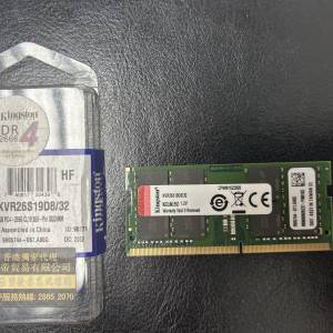Kingston Memory DDR4-2666 32GB
