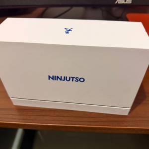 Ninjutso Ten 8K 輕量無線遊戲滑鼠(黑色)