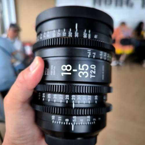 SIGMA 18 35 T2.0 CINE LENS CANON EF SONY