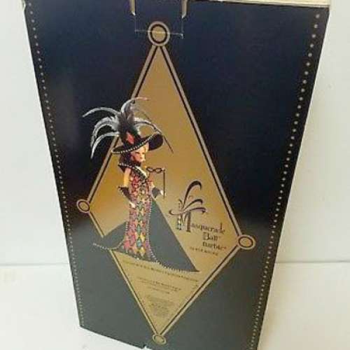 Barbie MASQUERADE BALL Doll Bob Mackie NRFB w/shipper 1993 芭比公仔