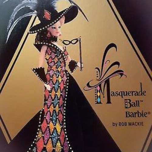 Barbie MASQUERADE BALL Doll Bob Mackie NRFB w/shipper 1993 芭比公仔
