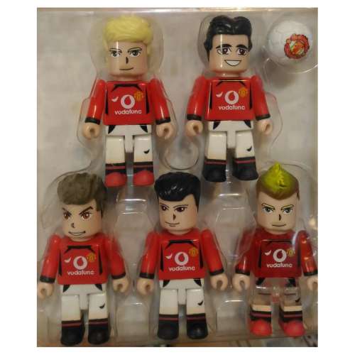 絕版 曼聯 Lego Like (NOT Lego) 足球公仔 展示品 套裝 Man Utd MANCHESTER UNITED...