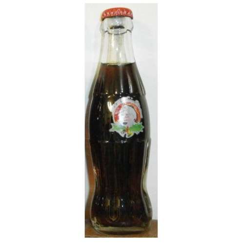 可口可樂 中國 2002 聖誕 樽 瓶 Coca Cola China 2002 Christmas Bottle with Box