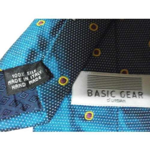 100%新 BASIC GEAR (DURBAN) 真絲 領呔 領帶 pure silk tie,100% real 真品