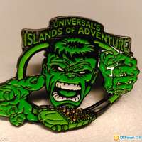 變形俠醫 HULK 徽章 襟章 Universal Studios 2001 MARVEL Comics Character Pin