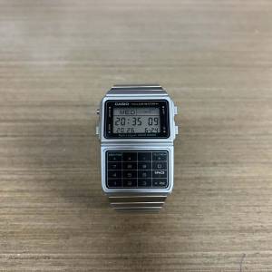 Casio DATABANK 計算機系列25組電話記憶復古潮流錶 DBC-611-1