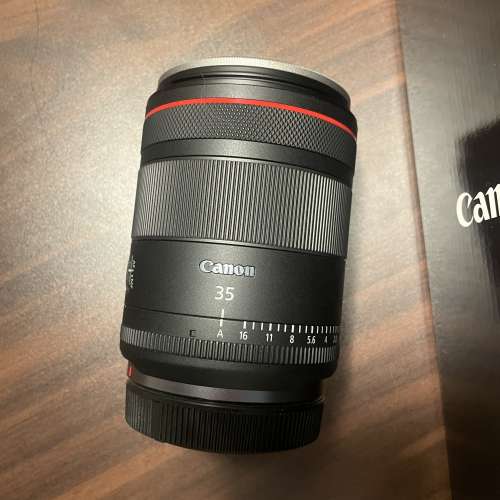 Canon RF 35mm F1.4 L VCM 行貨 2026年1月買 有保