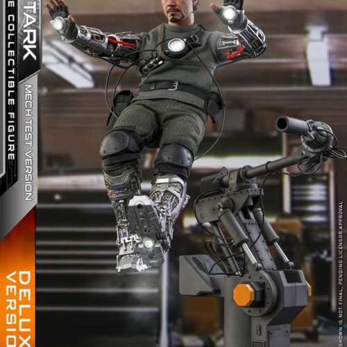 Hot Toys Iron Man Mark XL Shotgun / Tony Stark (Mech Test Version)