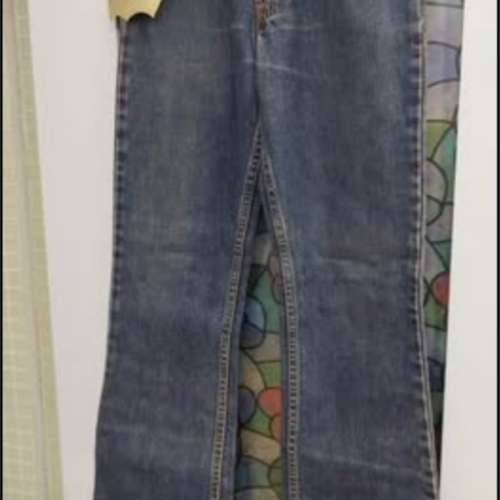 全新Levi&lsquo;s女裝古著502牛仔褲New ladies slim jeans denim trousers (W26 L32)原...