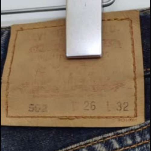 全新Levi&lsquo;s女裝古著502牛仔褲New ladies slim jeans denim trousers (W26 L32)原...