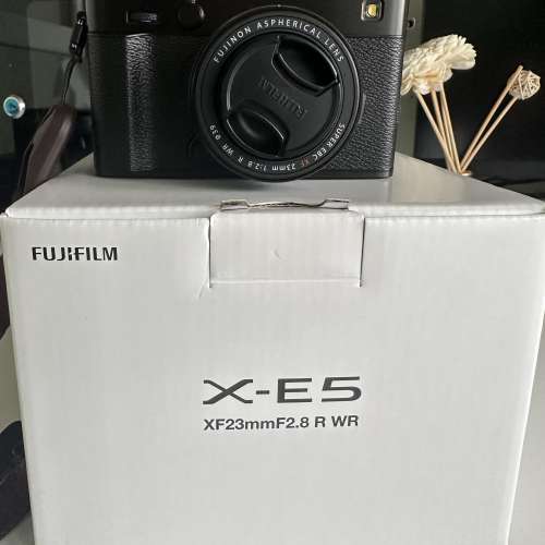 極新Fujifilm X-E5 連 XF 23mm f/2.8 R WR 鏡頭套裝