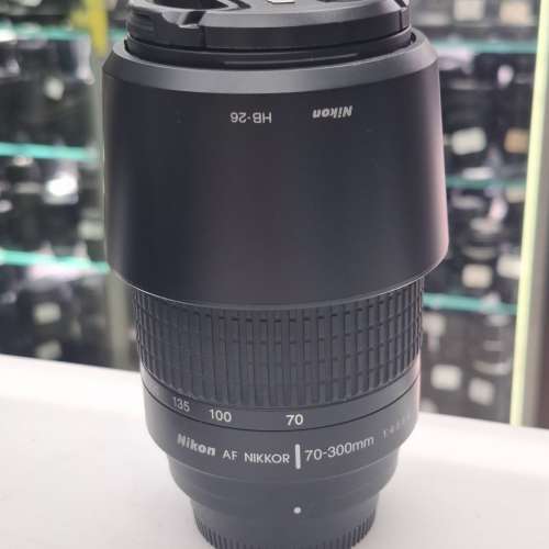 NIKON AF NIKKOR 70-300MM F4-5.6G 95% NEW