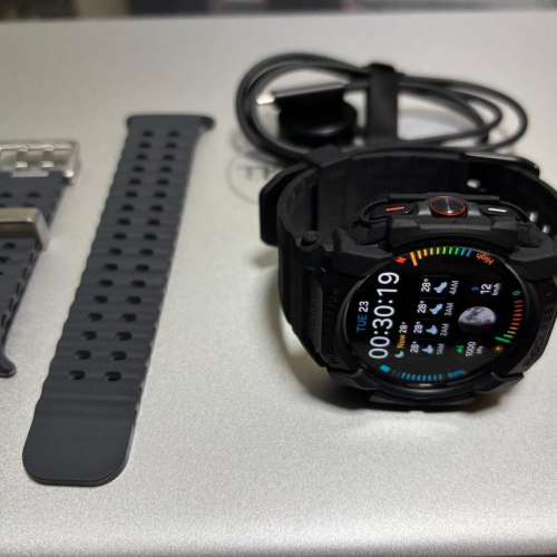 三星Samsung Galaxy Watch Ultra，5G+wifi，32G，連韓國spigen錶帶，$1,000