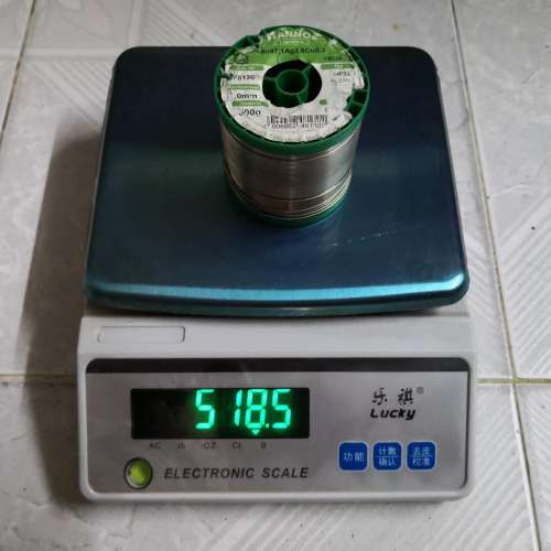 德國 STANNOL 含銀錫線一卷1mm 500G