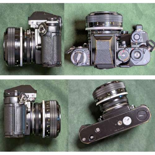 Nikon F3 + MD4摩打 + MK1 Firing rate converter + Nikon 55mm f1.2