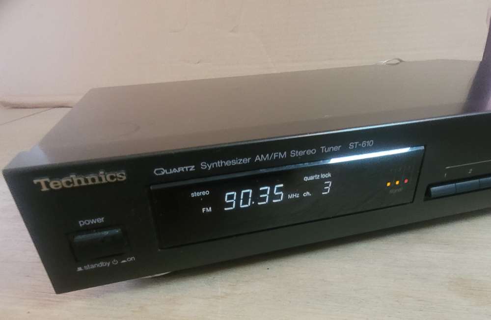 Technics ST-610 AM/FM Tuner - 二手或全新擴音機, 影音產品- DCFever.com