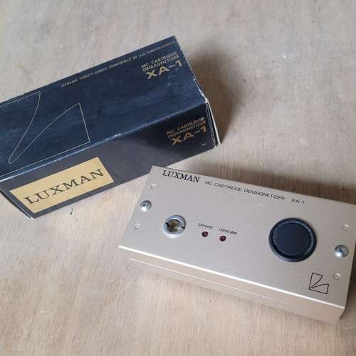 Luxman XA-1 MC cartridge demagnetizer MC 唱頭消磁器