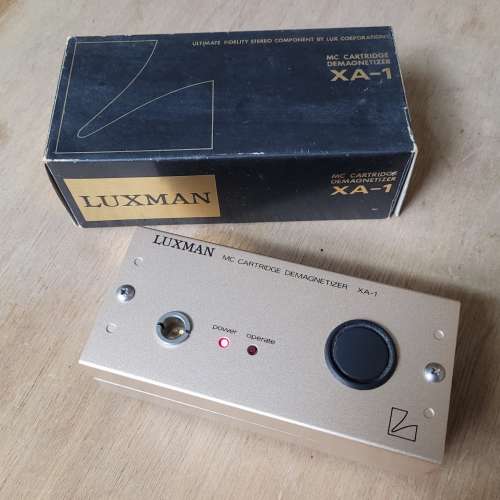 Luxman XA-1 MC cartridge demagnetizer MC 唱頭消磁器