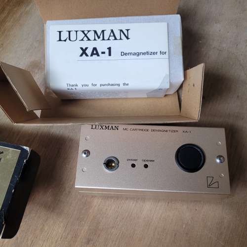 Luxman XA-1 MC cartridge demagnetizer MC 唱頭消磁器