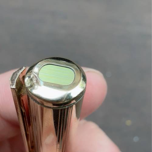 【極罕工廠樣品】古董 1980s 美國製派克 Parker Classic 12K 包金實心模型筆