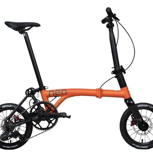 2026 最新款 JAVA NEO 5速電變 碳叉 桶軸碟剎 14吋 鋁合金折叠車 （ 三折叠小布 國...