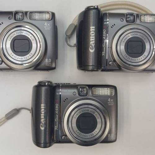 98%新Canon Powershot A590is CCD 皇 ( Each Pc. 每個計 )