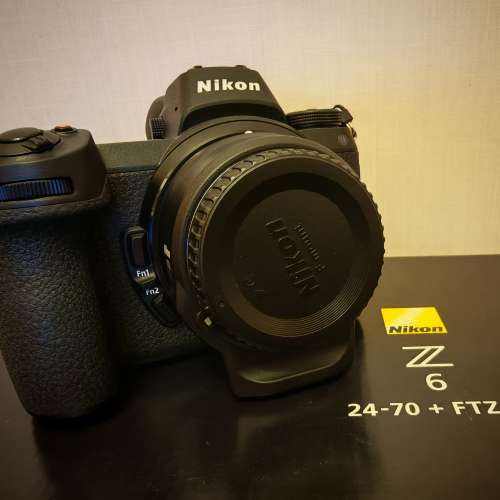 Nikon  Z6機身 + FTZ接環
