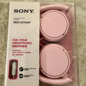 全新港行SONY MDR-ZX110AP耳機