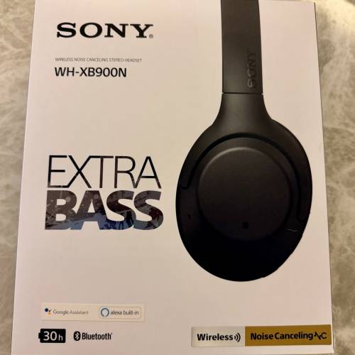 SONY WH-XB900N Noise Canceling無線耳機