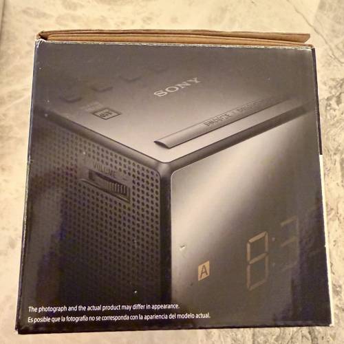 全新SONY ICF-C1T 收音機鬧鐘