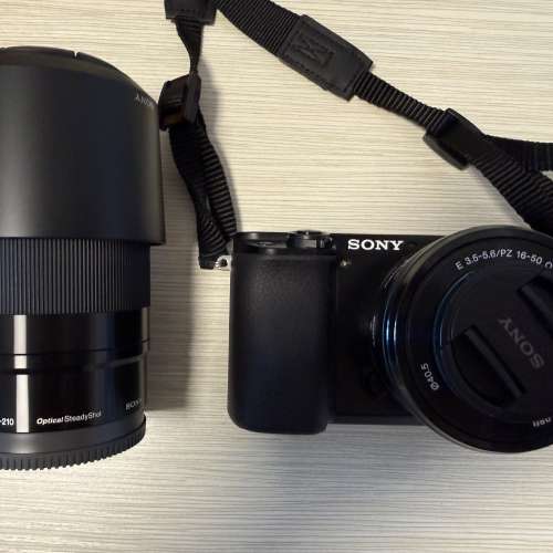 Sony A6100 + E 16-50mmF3.5-5.6+E 55-210mm F4.5-6.3 OSS 鏡頭