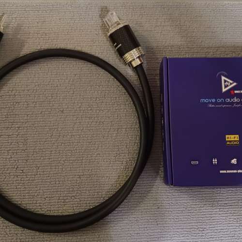 Acrolink 7N Purosangue（最新型号） 5呎長 電源線99%新，配上move on 鍍銠碳纖美式...