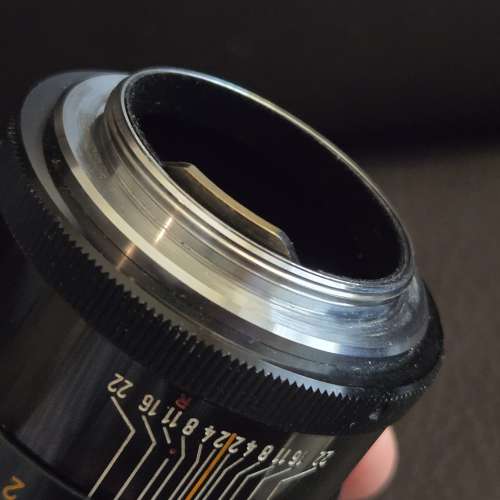 canon 100mm f2 ltm len