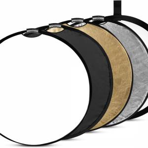 SMALLRIG 60cm Photography Reflector with Handle 5-in-1 五色反光板