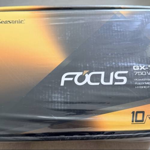 【全新白色】Seasonic FOCUS GX-750 White 金牌全模組火牛