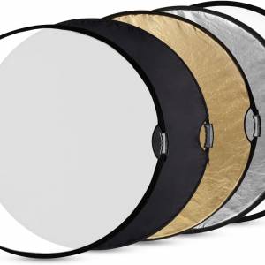 SMALLRIG 110cm Photography Reflector with Handles Foldable Circular Light