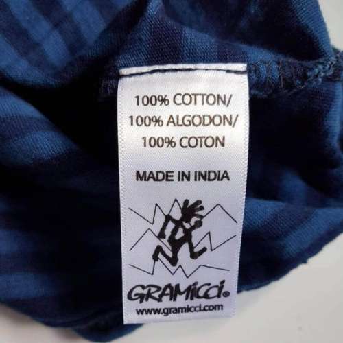 🚩🇺🇸美版 Gramicci 藍染橫間 T-Shirt 顏色: Indigo Stripe 細碼 Not Carhartt、T...