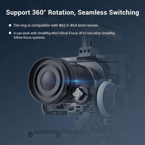 SmallRig Seamless Focus Gear Ring (78mm to 80mm) - 3295