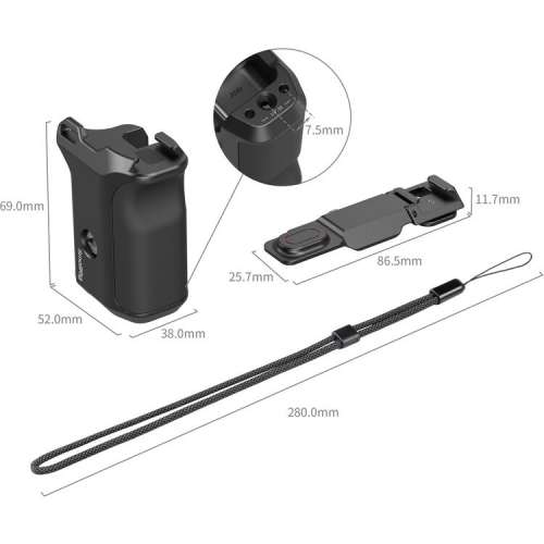 SmallRig Handle for Select DJI Osmo Action 6 Camera Cages - 6259