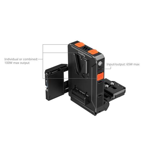 SmallRig Intelligent Power Management V-Mount Battery Plate  with Arca-Swiss  -