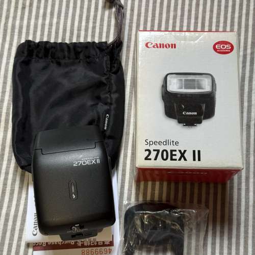 Canon Speedlite 270EX II 迷你閃光燈